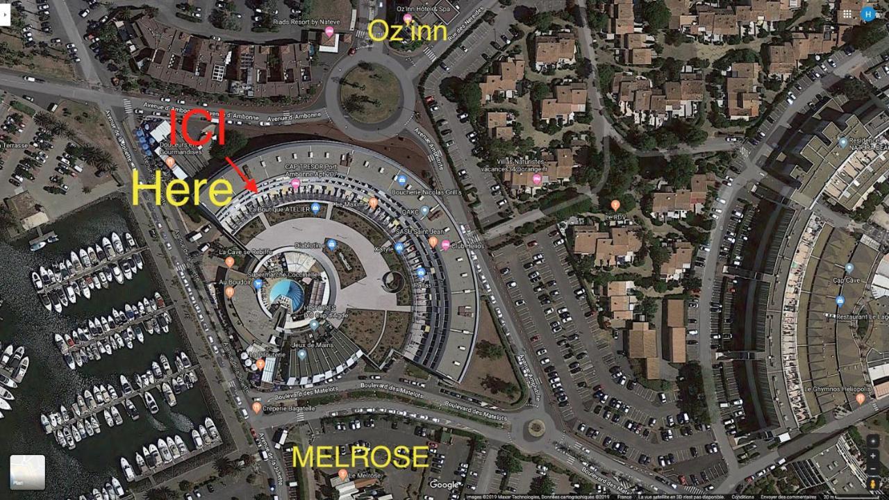 207 Cap D'Agde Naturiste Grand T2 De Standing Avec Garage المظهر الخارجي الصورة